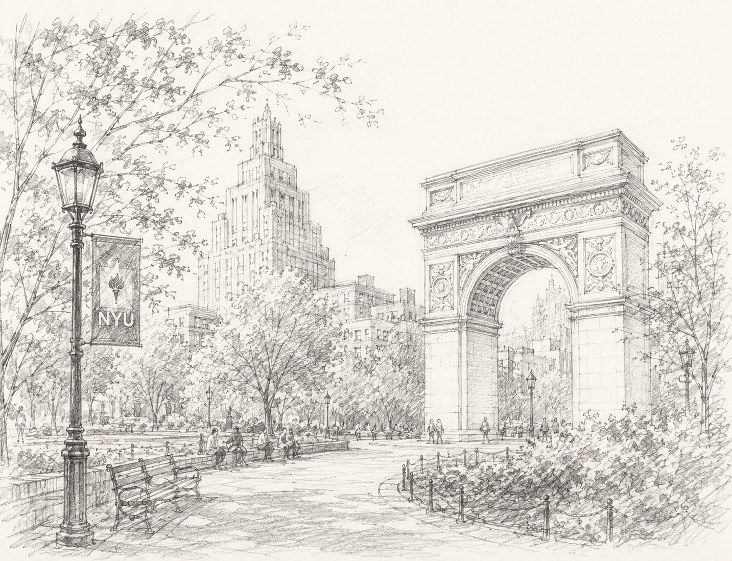 Washington Square Park and NYU